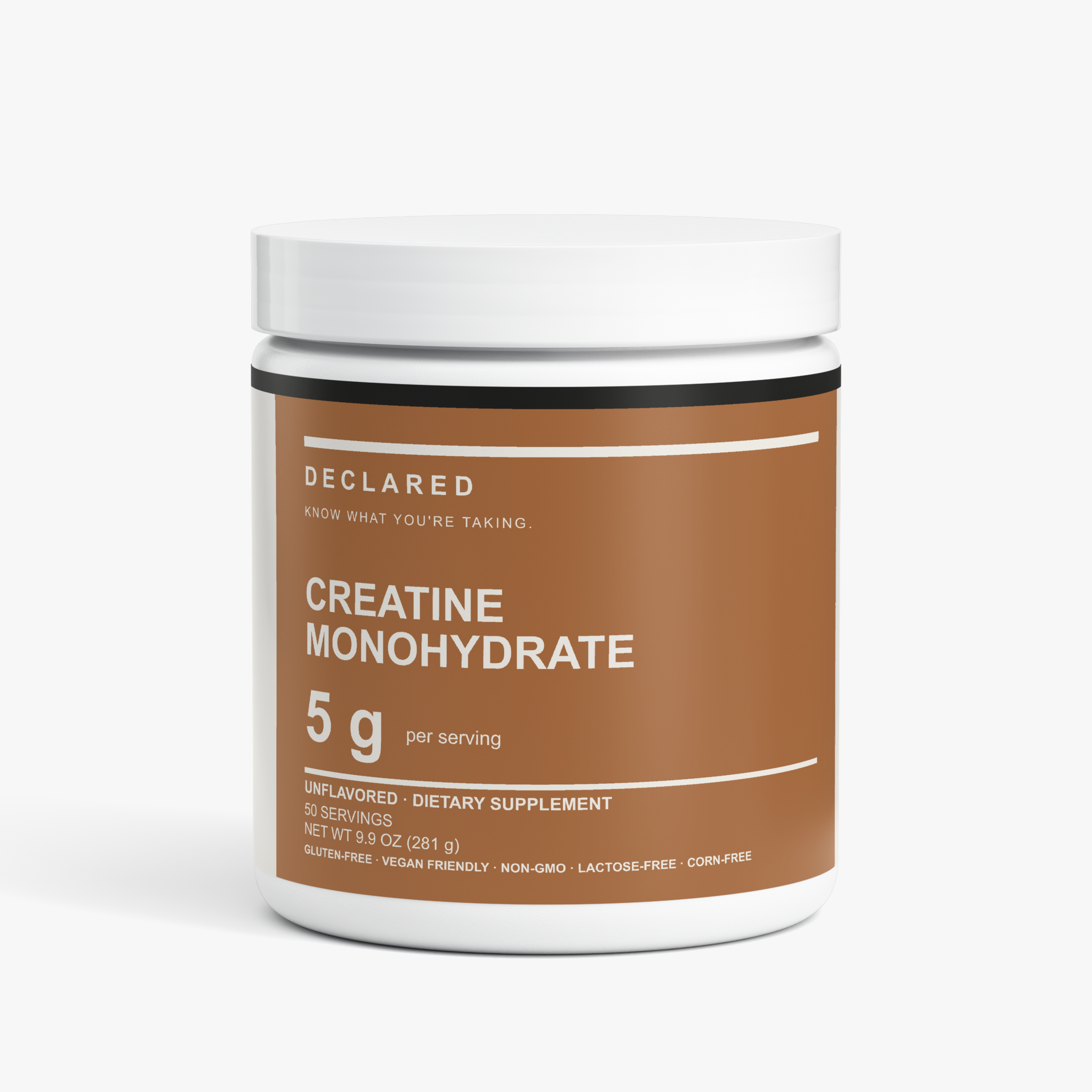 DECLARED Creatine Monohydrate