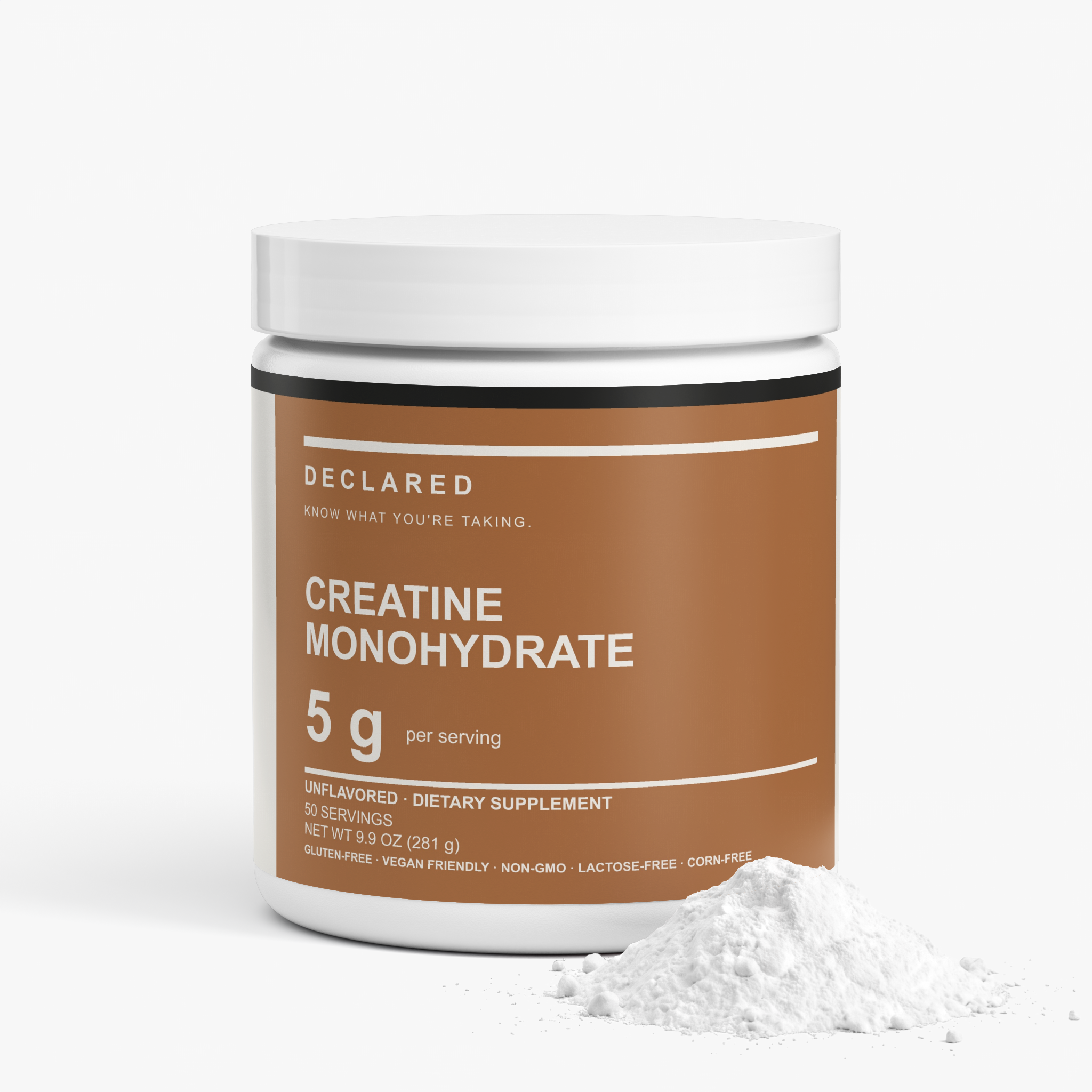 DECLARED Creatine Monohydrate