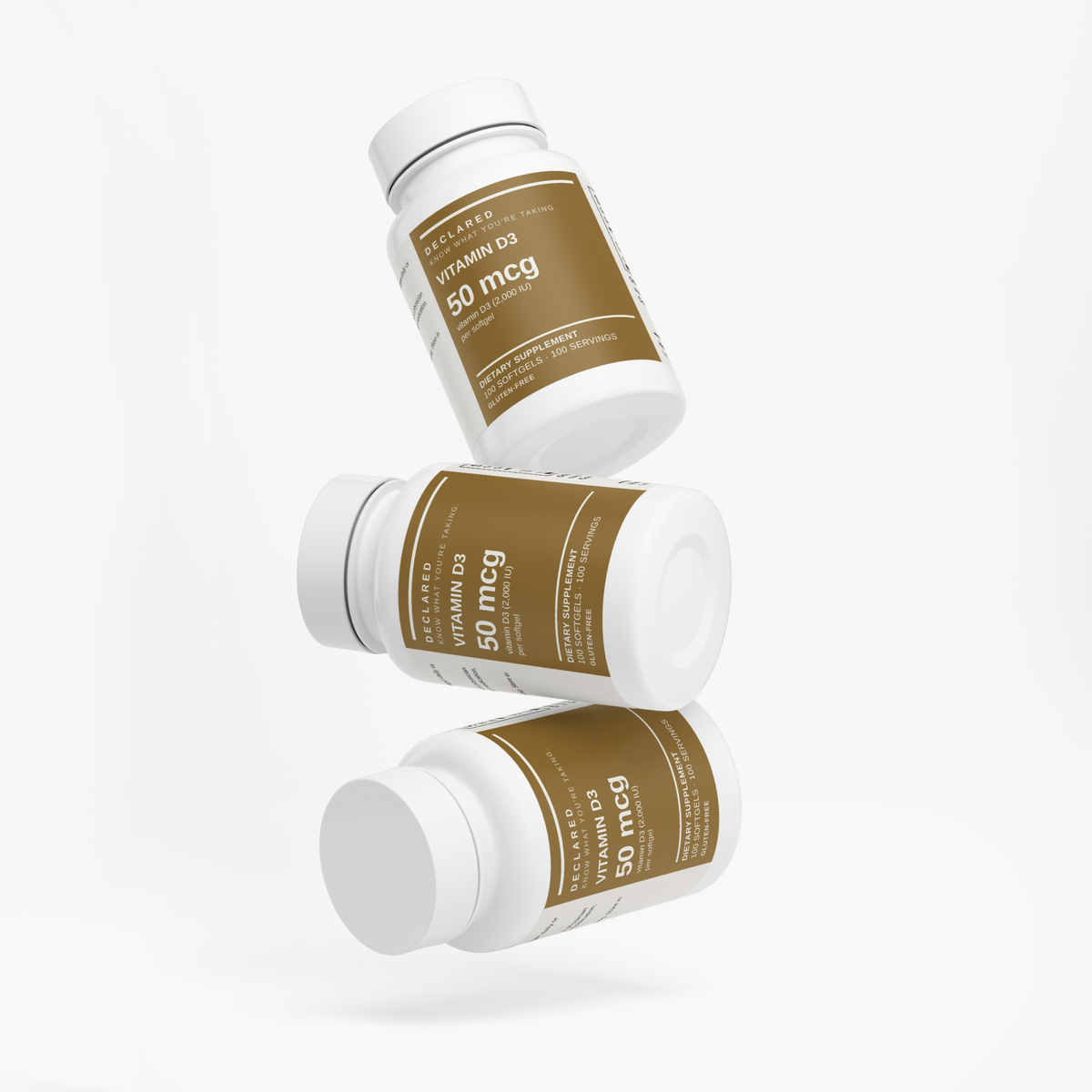 DECLARED Vitamin D3