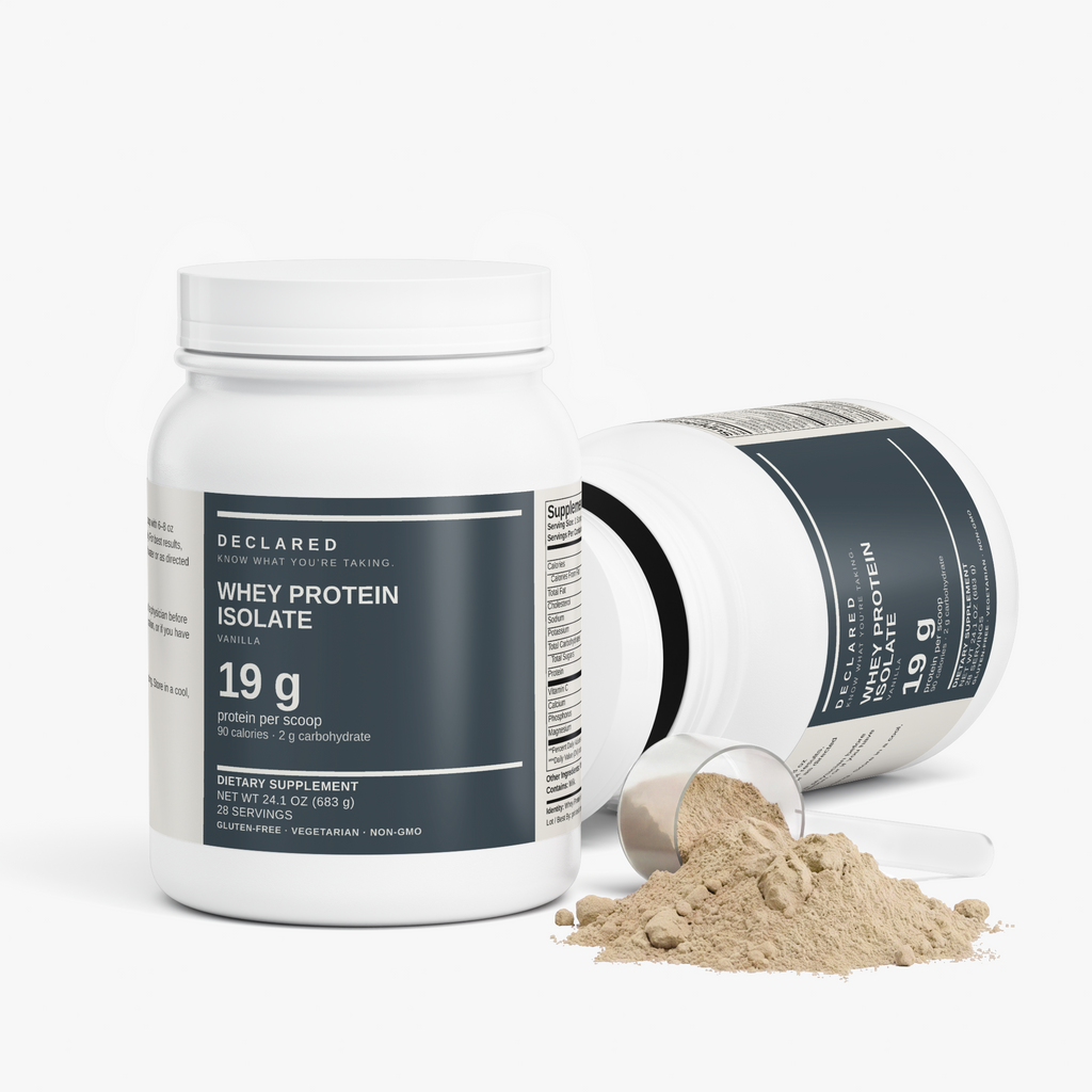 DECLARED Whey Protein Isolate (Vanilla)