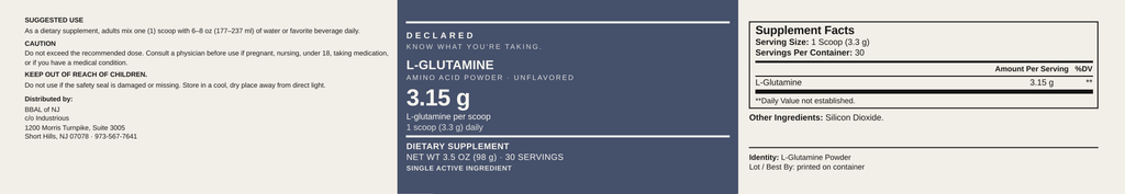 DECLARED L-Glutamine