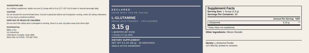 DECLARED L-Glutamine
