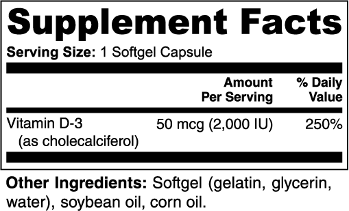 DECLARED Vitamin D3