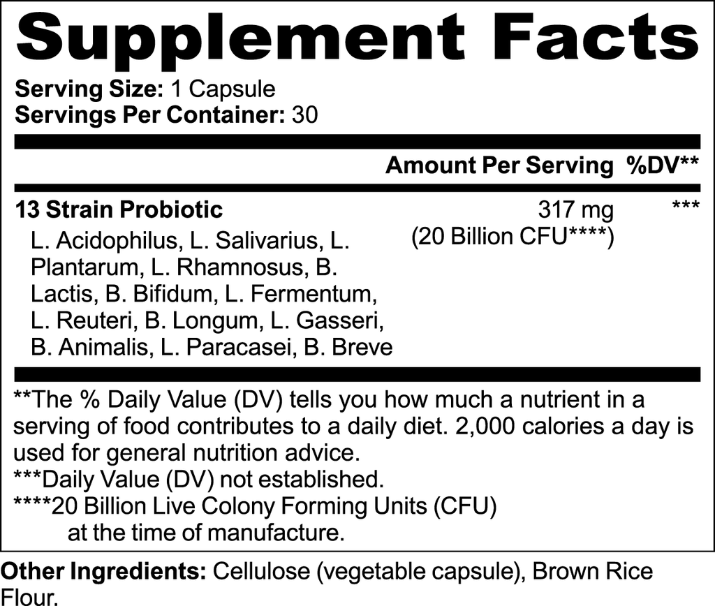 DECLARED Probiotic